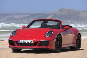 Porsche 911 Carrera GTS Cabriolet 2017 года (WW)